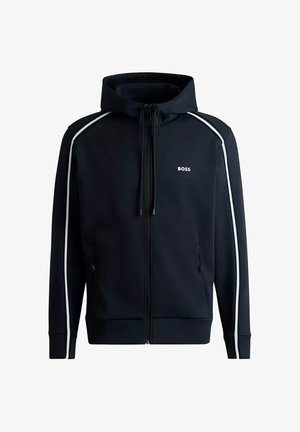BOSS, SAGGY - Sweater met rits - black