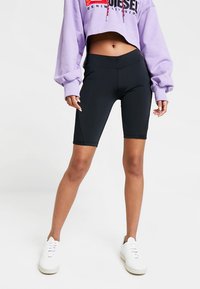 Urban Classics - LADIES TECH CYCLE SHORTS - Leggings - Trousers - black Thumbnail Image 1