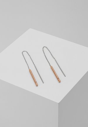 ELIN - Earrings - silber-coloured/roségold-coloured