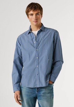 PRESLEY - Hemd - washed navy blue