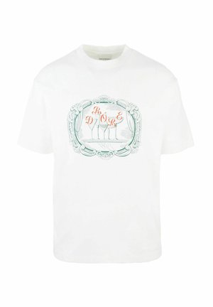PLATEAU - T-shirt con stampa - bianco