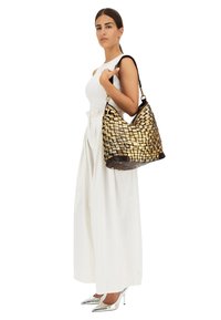 Campomaggi MONOSPALLA EDERA LUX - Borsa a mano - oro t moro