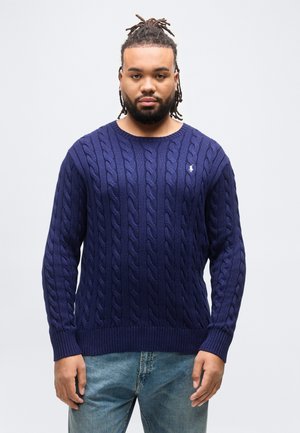 DRIVER LONG SLEEVE - Strickpullover - bright navy
