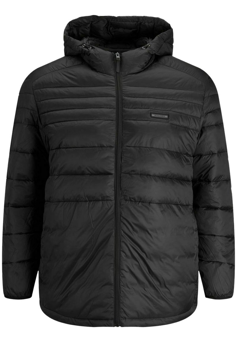 Jack & Jones JJEACE PUFFER HOOD Light jacket black Zalando.ie
