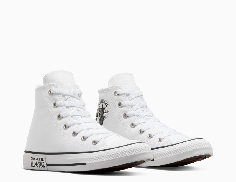 Converse CHUCK TAYLOR Sneakers alte white black white/bianco