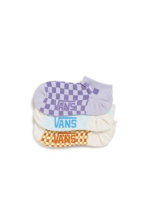 3 PACK VANS CHECK KICK - Socks - purple haze