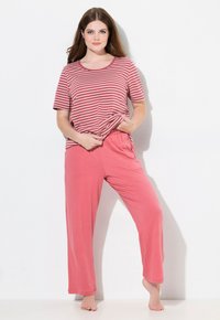 Ulla Popken EINFARBIG - Pyjamahousut/-shortsit - raspberry