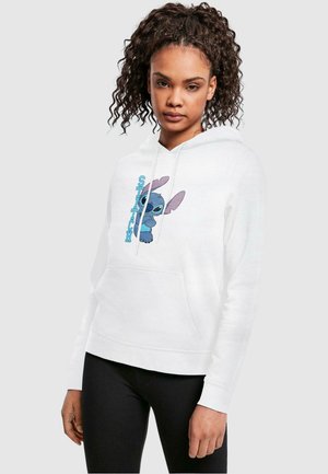 ABSOLUTE CULT LILO AND STITCH - POSING BASIC - Hoodie - white