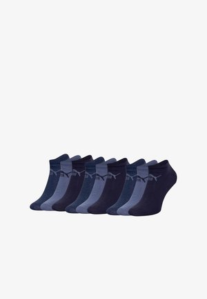 Puma, 9ER PACK UNISEX IM RETRO DESIGN KNÖCHELHOCH - Socks - blue combo