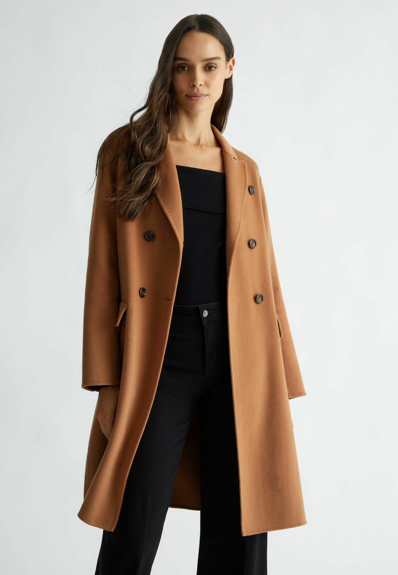 LIU JO DOUBLE-BREASTED - Cappotto classico - brown
