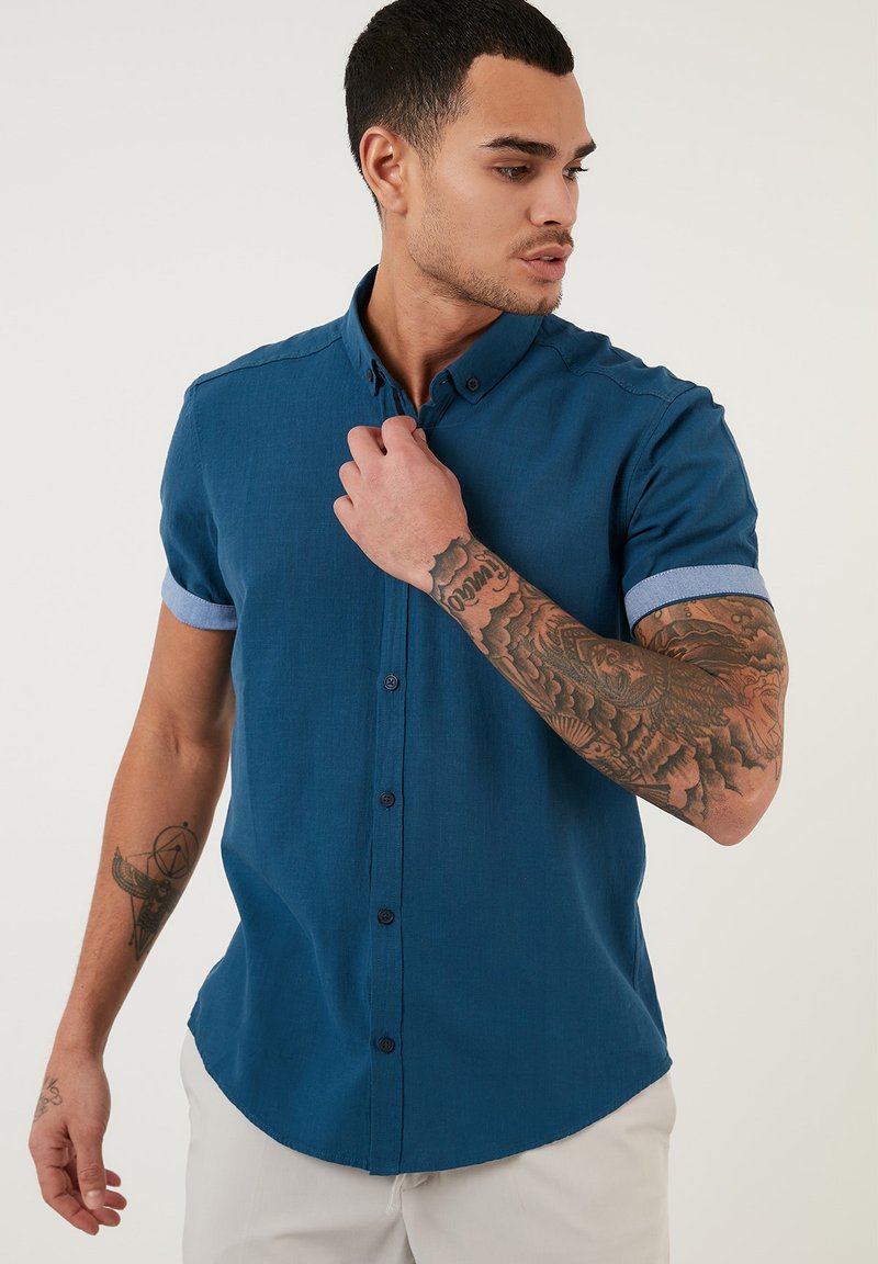 Buratti REGULAR FIT - Overhemd - indigo