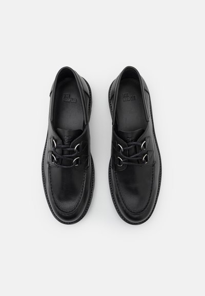 The Kooples CHAUSSURES - Šněrovací boty - black
