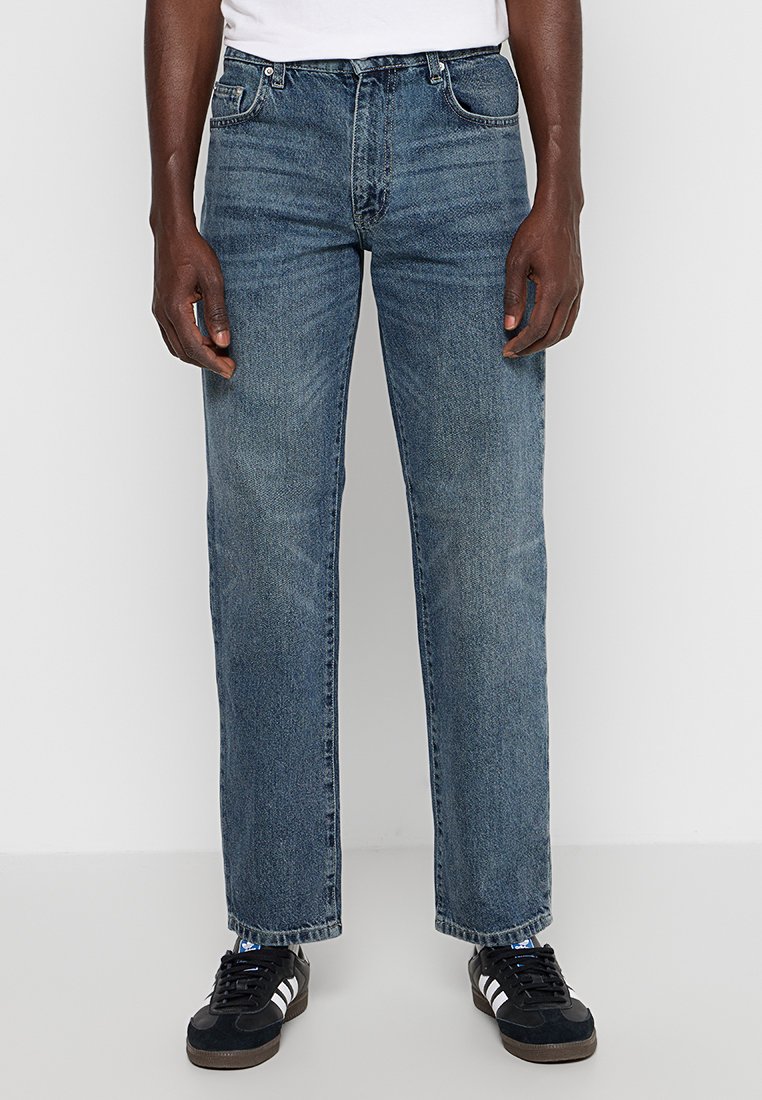 Woodbird Wijde jeans blauw Woodbird Wijde jeans blauw