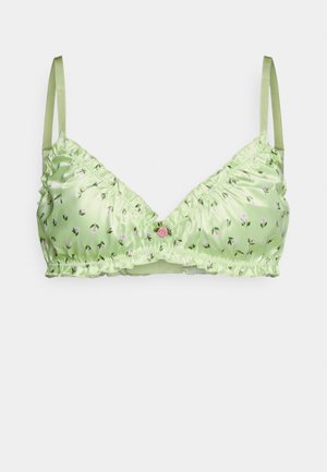 Triangle bra - green