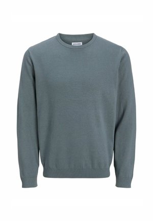 Jack & Jones JJEBASIC CREW NECK NOOS - Jumper - stormy weather