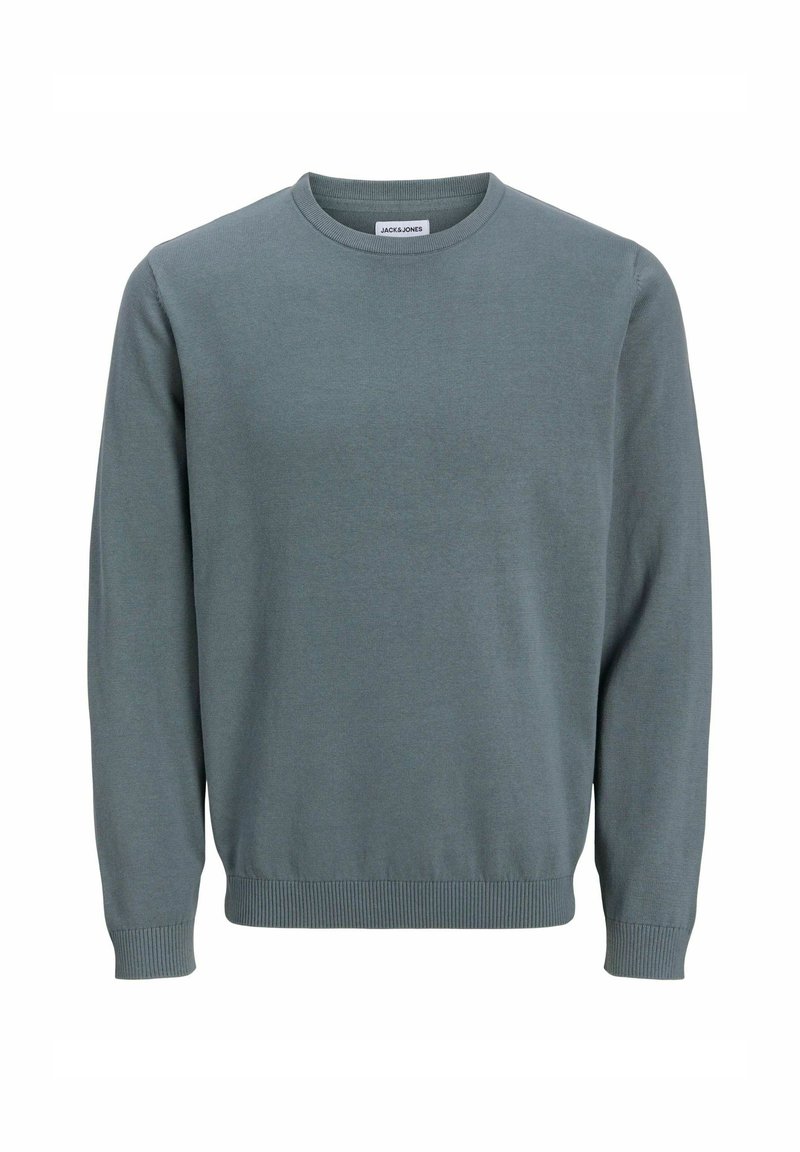Jack & Jones JJEBASIC CREW NECK NOOS - Jumper - stormy weather