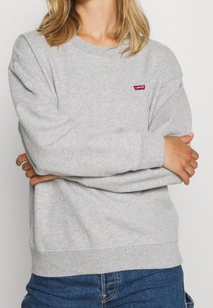 Sweater - mottled light grey