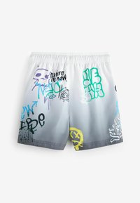 Next PRINTED REGULAR FIT - Badeshorts - mono graffiti