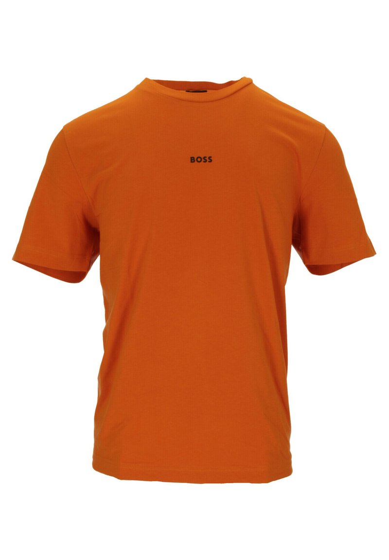 BOSS Casual T-shirt basic oranje BOSS Casual T-shirt basic oranje
