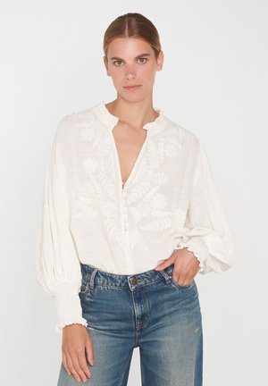 Maison 123 Bluse - ecru