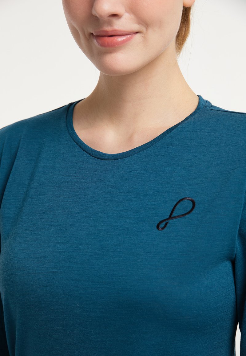 Damen Sportbekleidung | PYUA LONG SLEEVE Sport T-shirt deep petrol/petrol - FS48463 Damen Sportbekleidung | PYUA LONG SLEEVE Sport T-shirt deep petrol/petrol - FS48463