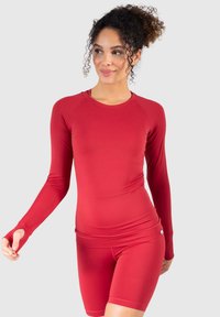 Smilodox LONGSLEEVE LORIE - Langærmet T-shirt - rot