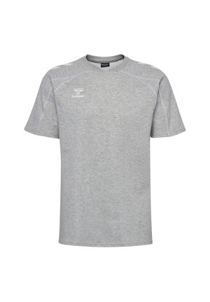 MOVE 2.0  SS - T-shirt print - grey melange