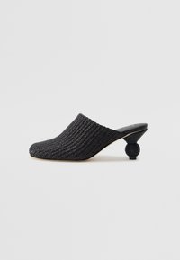FRED - Mules med hæl - nero