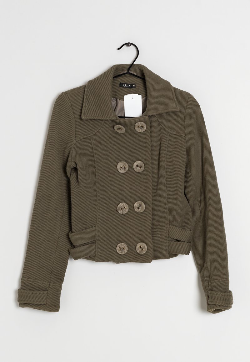 VILA Allvädersjacka - green