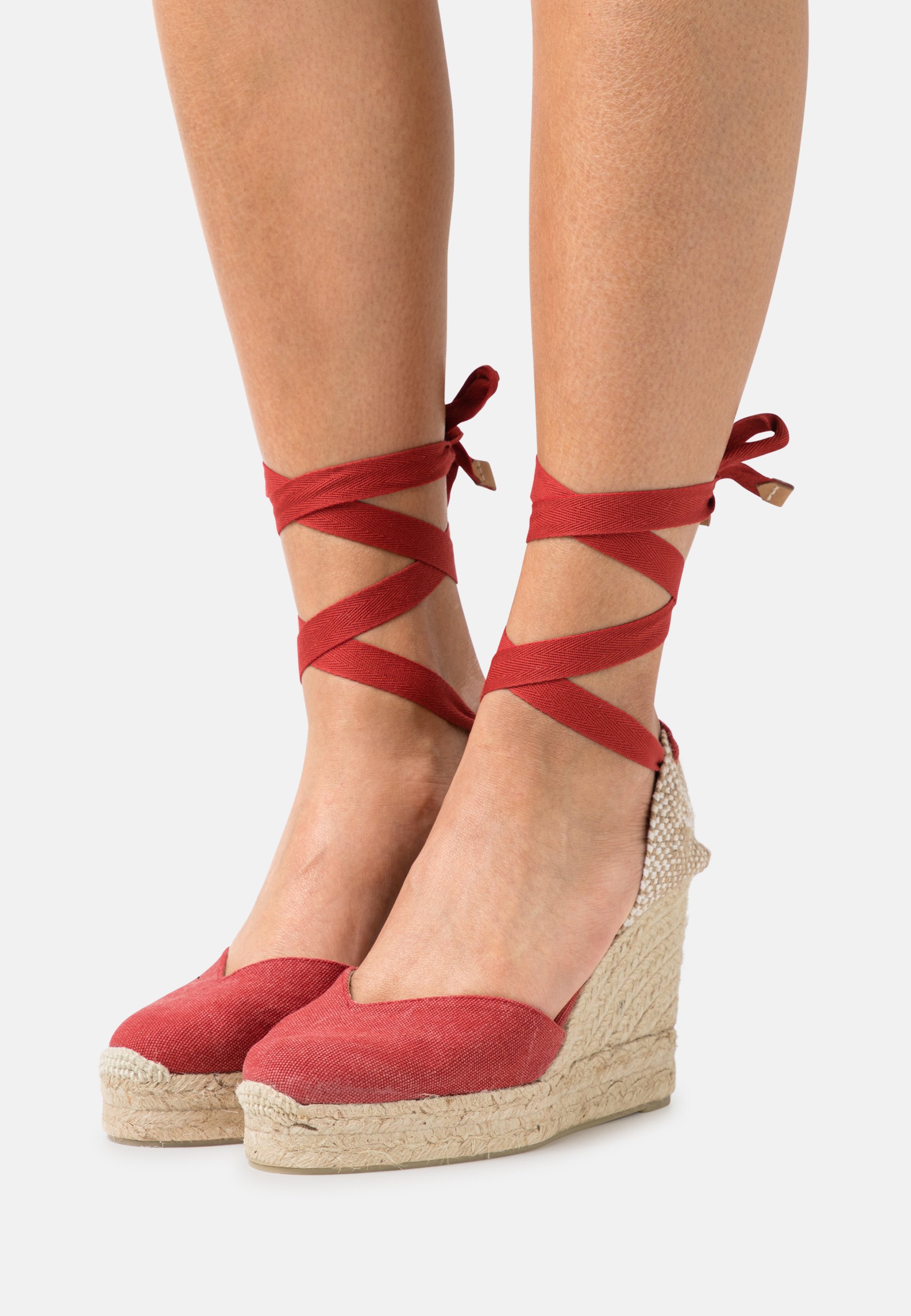 CHIARA - Alpargatas - rojo carmin/rojo - Zalando.es