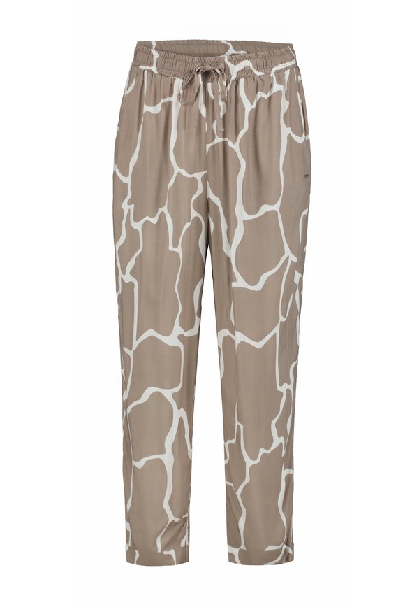 HUITTULA - Stoffhose - braun