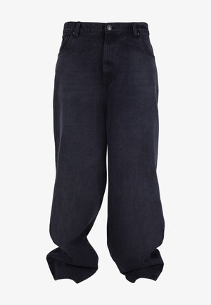 Urban Classics HEAVY OUNCE - Jeans Relaxed Fit - black washed