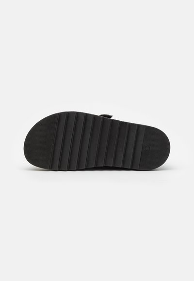 GCDS MONOGRAM MULES UNISEX - Papuci - black