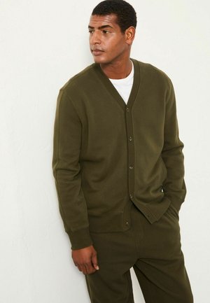 REGULAR FIT - Cardigan - dark green