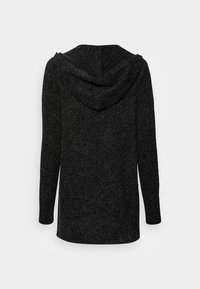 Vero Moda Tall VMDOFFY OPEN HOOD CARDIGAN - Kofta - black