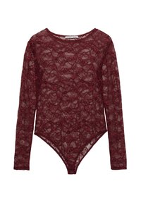 LONG SLEEVE - Top - bordeaux