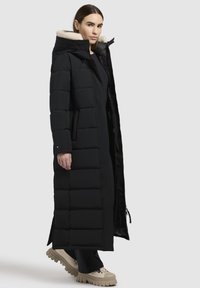 khujo CLARESSE TEDDY - Winter coat - schwarz