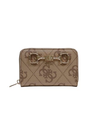 JANIE LOGO MED ZIP AROUND - Portafoglio - dark-beige