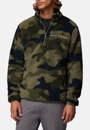 RUGGED RIDGE ½ ZIP OUTDOOR 2135471 - Sweat polaire - stone green