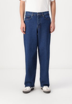 SLHWIDE - Jean large - medium blue denim