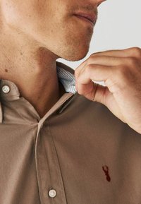 Next LONG SLEEVE OXFORD  - Krekls - natural