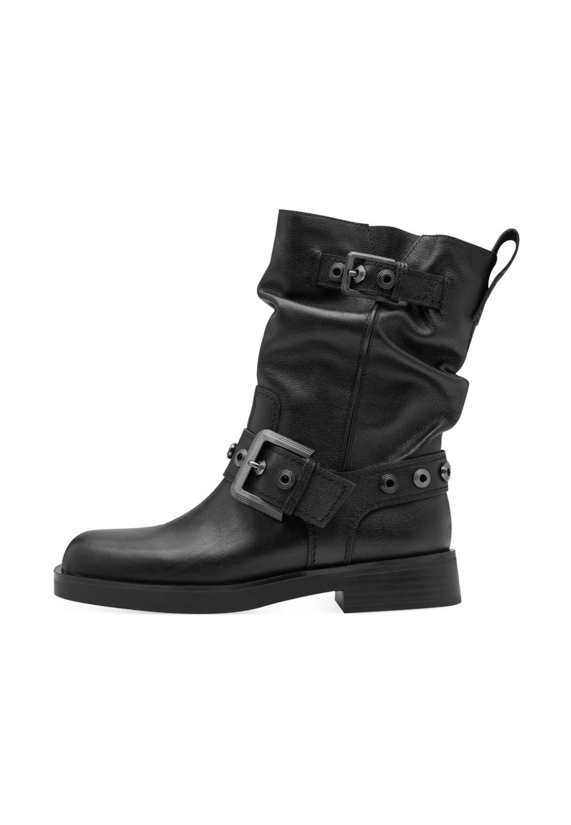 Tamaris Botines camperos - black leather