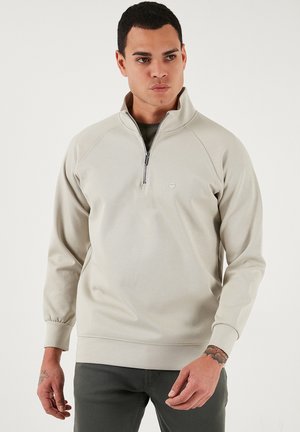 REGULAR FIT - Sweatshirt - stone