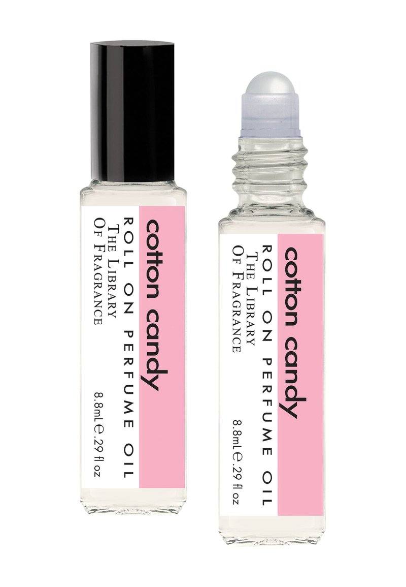 The Library of Fragrance ROLL ON PERFUME  - Eau de Parfum - cotton candy