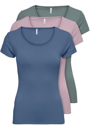 PACK OF 3 - T-Shirt basic - moon/daw/sto