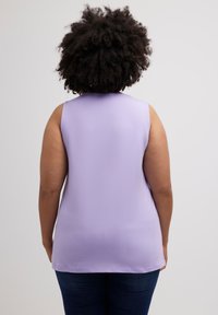 Ulla Popken ÄRMELLOS - Top - dark blue
