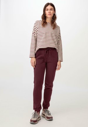 BETTERECYCLING SWEATPANTS - Pantalon de survêtement - weinrot