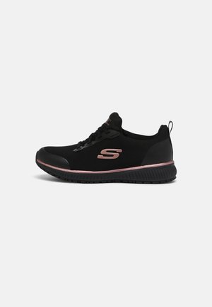 Skechers SQUAD  - Sneakers laag - black/rose gold