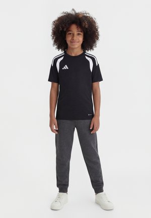 adidas Performance LEAGUE KIDS TEE UNISEX - Fodboldtrøjer - black/white
