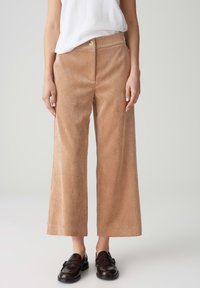 OPUS HIGH RISE CROPPED WIDE FIT - Broek - golden oak
